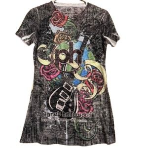 Planet Hollywood Resort Las Vegas Women’s Multi Customized Studded Shirt Sz-XS/S